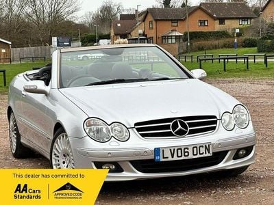 Silver Used 2006 Mercedes CLK280 Avantgarde Cabriolet | £2,500 (Super price)