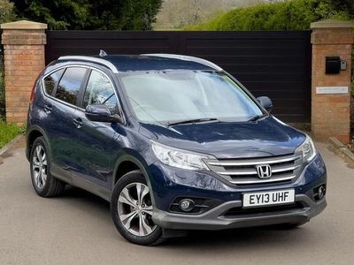 Begagnad Honda CR-V SR 2013 Blå SUV