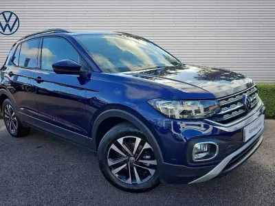 Used VW T-Cross United 95 HP (69 kW) 2021 Blue SUV