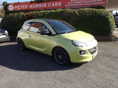 Used Vauxhall Adam Glam 70 HP (51 kW) 2014 Green Hatchback
