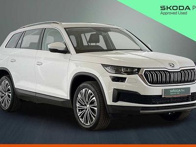 Used Skoda Kodiaq SE L Executive 150 HP (110 kW) 2024 White SUV