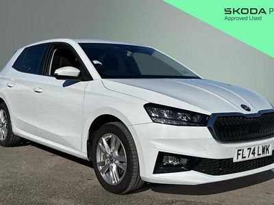 Used Skoda Fabia SE L 116 HP (85 kW) 2024 White Hatchback