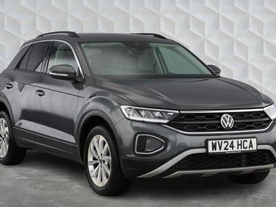 Usado VW T-Roc Match 110 HP (80 kW) 2024 Cinzento SUV