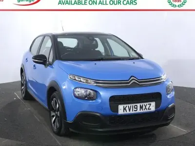 Used Citroën C3 Feel 82 HP (60 kW) 2019 Blue Hatchback
