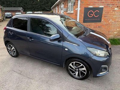 Used Peugeot 108 Allure 82 HP (60 kW) 2015 Blue Hatchback