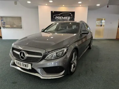 Used Mercedes C220 AMG line 2018 Grey Estate