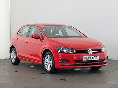 Used VW Polo SE 80 HP (58 kW) 2019 Red Hatchback