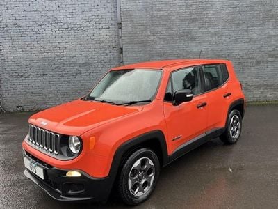 Used Jeep Renegade Sport 120 HP (88 kW) 2016 Orange SUV