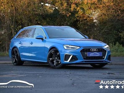 Blue Used 2020 Audi A4 S-Line Estate | £18,999 (Fair price)