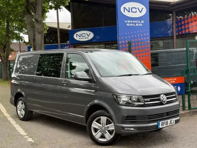 Używany VW Transporter Highline 2018 Szary Van