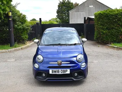 Used Abarth 595 Turismo 165 HP (121 kW) 2018 Blue Hatchback