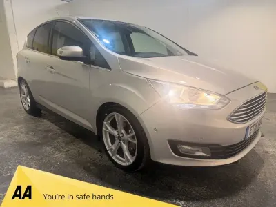 Begagnad Ford C-MAX Titanium 120 HK (88 kW) 2016 Silver Minibuss