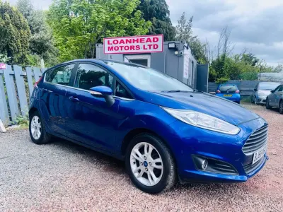 Usado Ford Fiesta Zetec 2016 Azul Citadino