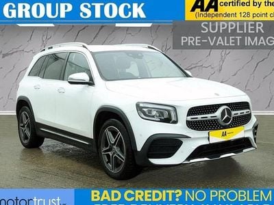 Begagnad Mercedes GLB220 AMG Line Premium 190 HK (139 kW) 2020 Vit SUV