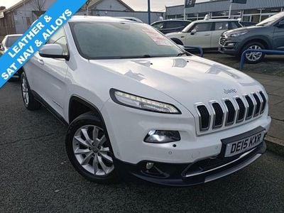 Used Jeep Cherokee Limited 138 HP (101 kW) 2015 White SUV