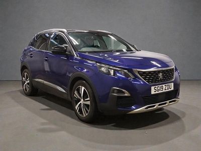 Used Peugeot 3008 GT-line 2019 Blue SUV