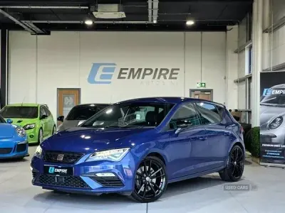 Used Seat Leon CUPRA 290 HP (213 kW) 2019 Blue Hatchback