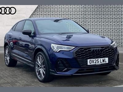 Used Audi Q3 Black Edition 147 HP (108 kW) 2025 Blue SUV