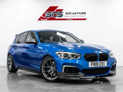 Used BMW M140 M Sport 340 HP (250 kW) 2019 Blue Hatchback