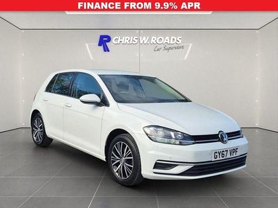 Used VW Golf VII SE 125 HP (91 kW) 2017 White Hatchback