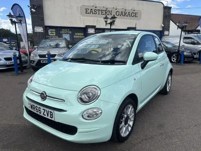 Used Fiat 500 Pop Star 69 HP (50 kW) 2016 Green Hatchback