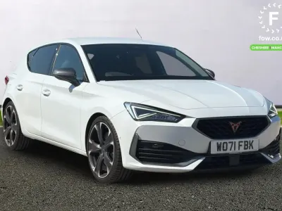 Used Cupra Leon VZ2 245 HP (180 kW) 2021 White Hatchback