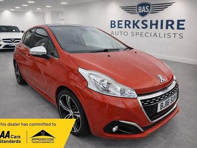 Used Peugeot 208 Prestige 2016 Orange Hatchback