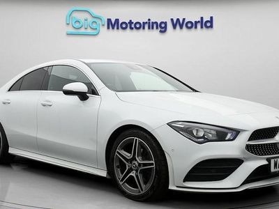 Begagnad Mercedes CLA180 AMG line 136 HK (100 kW) 2022 Vit Sedan