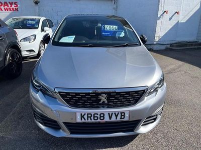 Used Peugeot 308 GT-line 2018 Grey Hatchback