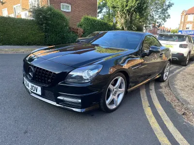 Used Mercedes SLK250 AMG 2016 Black Cabriolet