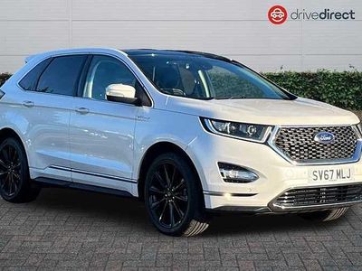 White Used 2017 Ford Edge Vignale SUV | £17,305 (A bit pricey)