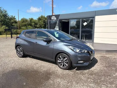 Used Nissan Micra N-Connecta 90 HP (66 kW) 2017 Grey Hatchback
