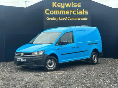 Used VW Caddy Startline 122 HP (89 kW) 2016 Blue MPV