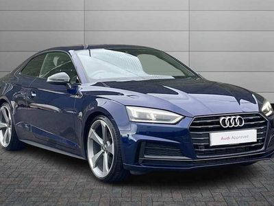 used Audi A5 Coupe (2020/69)Black Edition 35 TFSI 150PS S Tronic auto 2d