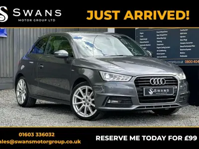 Usado Audi A1 S-Line 2016 Cinzento Citadino