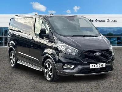 Used Ford Transit Custom Active 170 HP (125 kW) 2021 Black Van