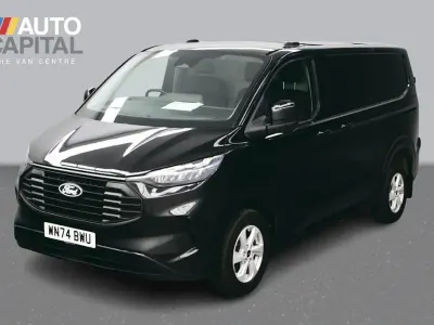 Used Ford Transit Custom Limited 136 HP (100 kW) 2024 Black Van