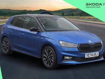 Race blue metallic black magic pearl effect Used 2025 Skoda Fabia Monte Carlo Hatchback | £20,901 (Fair price)