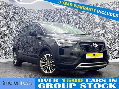 Used Vauxhall Crossland X SRi 83 HP (61 kW) 2020 Black SUV