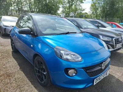 Used Vauxhall Adam 70 HP (51 kW) 2017 Blue Hatchback