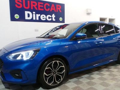 Used Ford Focus ST-Line X 125 HP (91 kW) 2020 Blue Hatchback