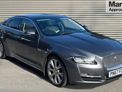 Used Jaguar XJ Portfolio 300 HP (220 kW) 2017 Corris grey metallic Sedan