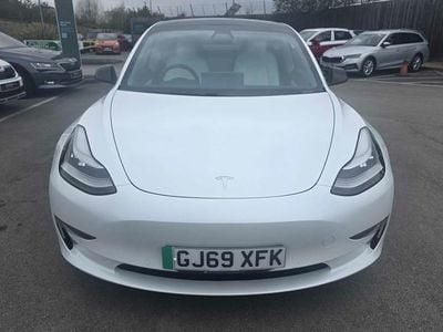 Used Tesla Model 3 Performance 461 kW (627 HP) 2019 White Sedan