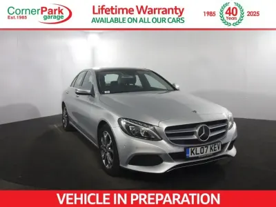 Used Mercedes C200 Premium Plus 184 HP (135 kW) 2017 Silver Sedan