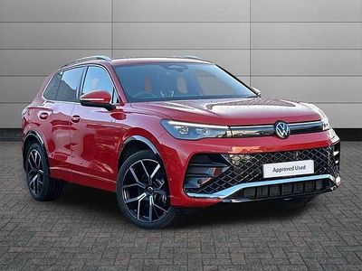 Red Used 2025 VW Tiguan R-line SUV | £36,190 (Expensive)