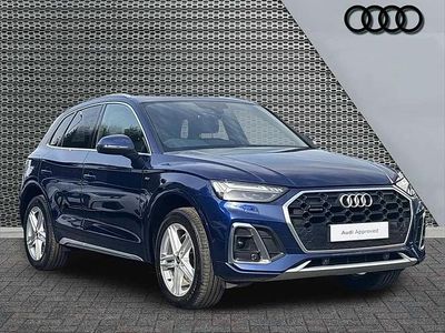 Used Audi Q5 S-Line 200 HP (147 kW) 2024 Blue SUV
