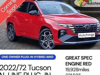 Used Hyundai Tucson N Line 265 HP (194 kW) 2022 Red SUV