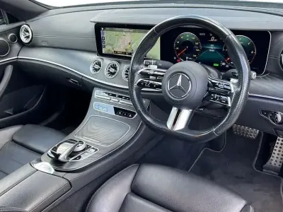 Used Mercedes E220 AMG Line Premium 2021 Black Cabriolet