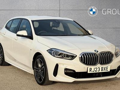 Used BMW 118 M Sport 134 HP (98 kW) 2023 White Hatchback