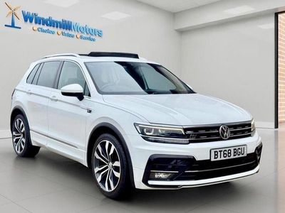 Used VW Tiguan R-line 150 HP (110 kW) 2018 White SUV